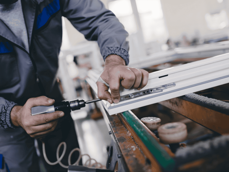 Fabricação de Esquadrias de Alumínio