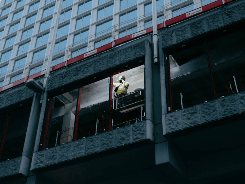 Assentamento de Pastilhas em Fachadas